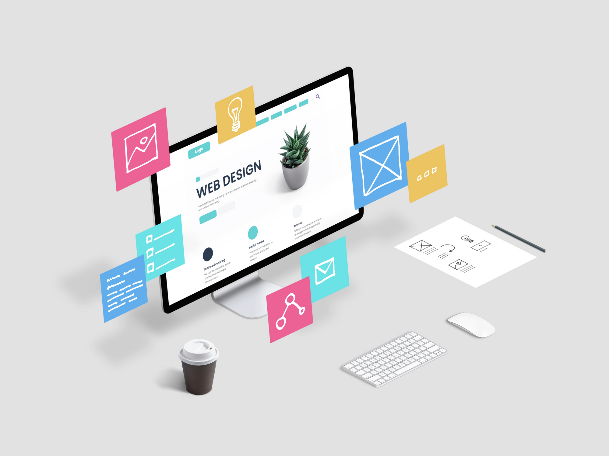 Master the art of first impressions with captivating website UX and design