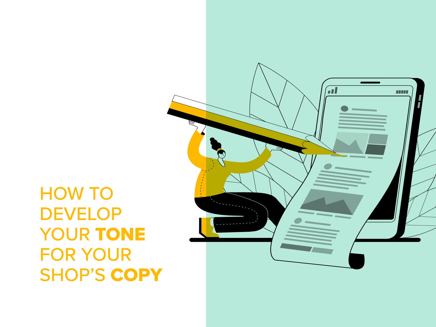 Crafting your shop's copywriting tone